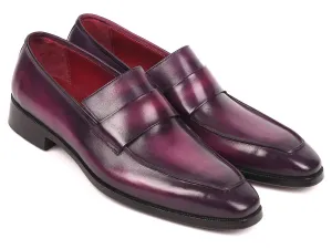 Paul Parkman Men's Loafers in Purple