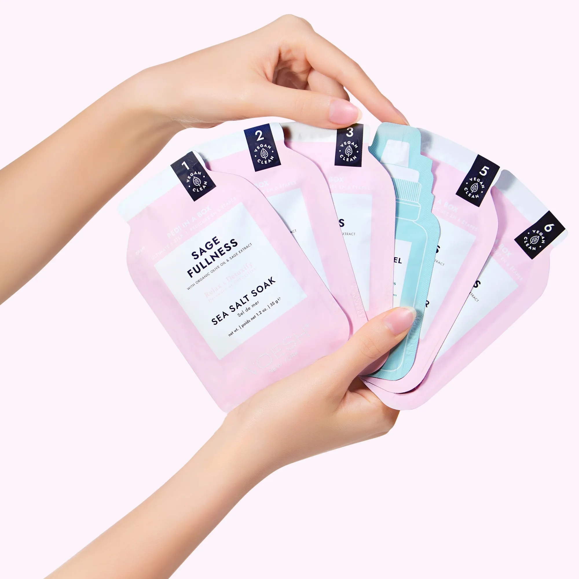 Pedi in a Box Ultimate 6 Step Spa Pack