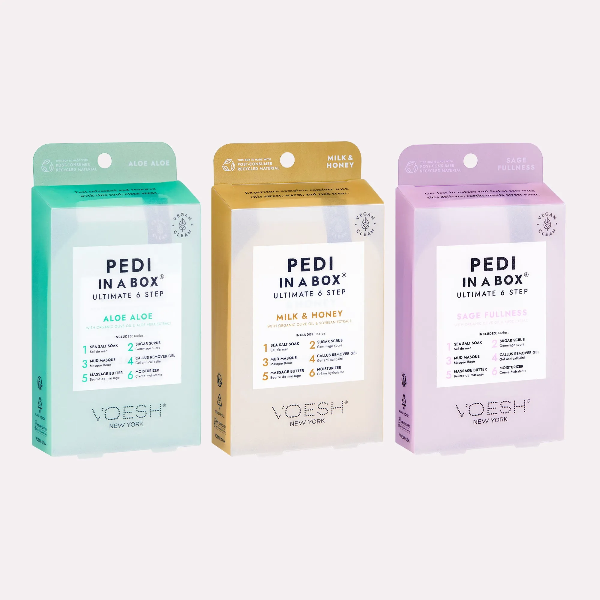 Pedi in a Box Ultimate 6 Step Spa Pack
