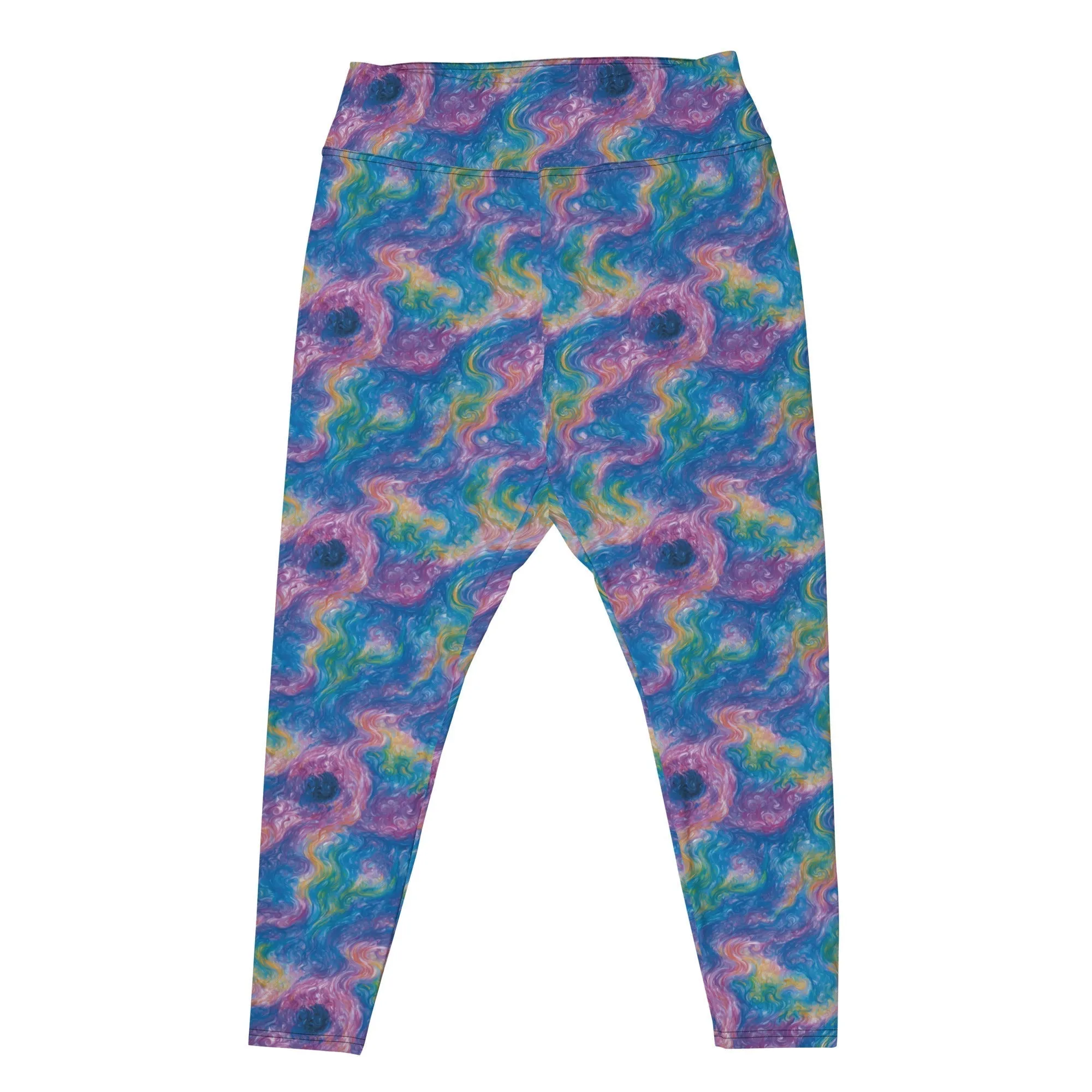 Plus Size Leggings - Quantum Drift