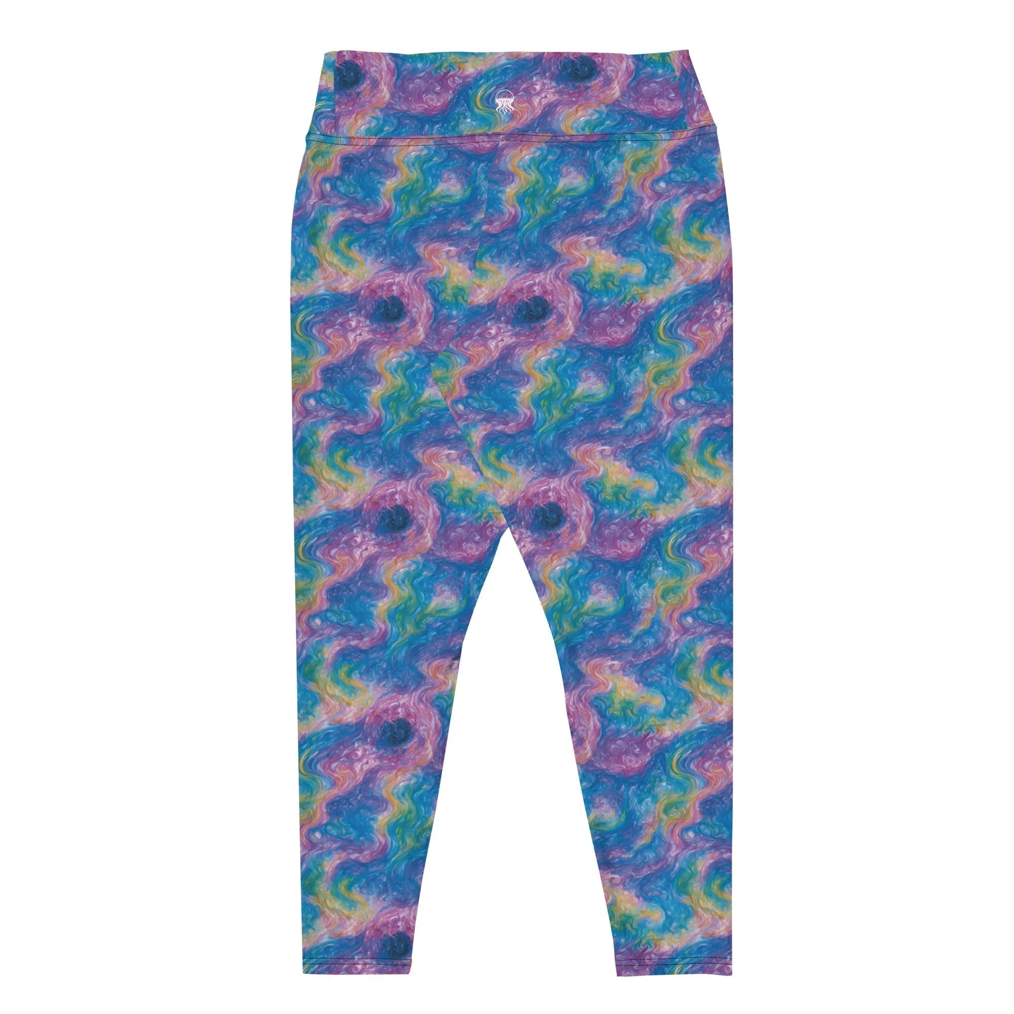 Plus Size Leggings - Quantum Drift