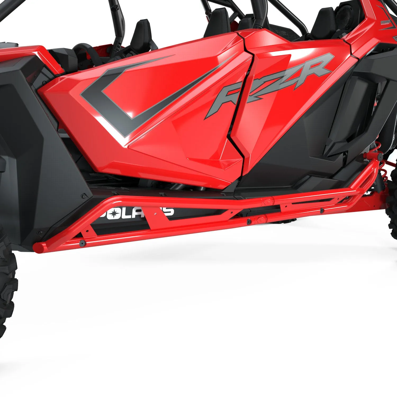 Polaris OEM RZR 4-Seat Kick-Out Rock Sliders