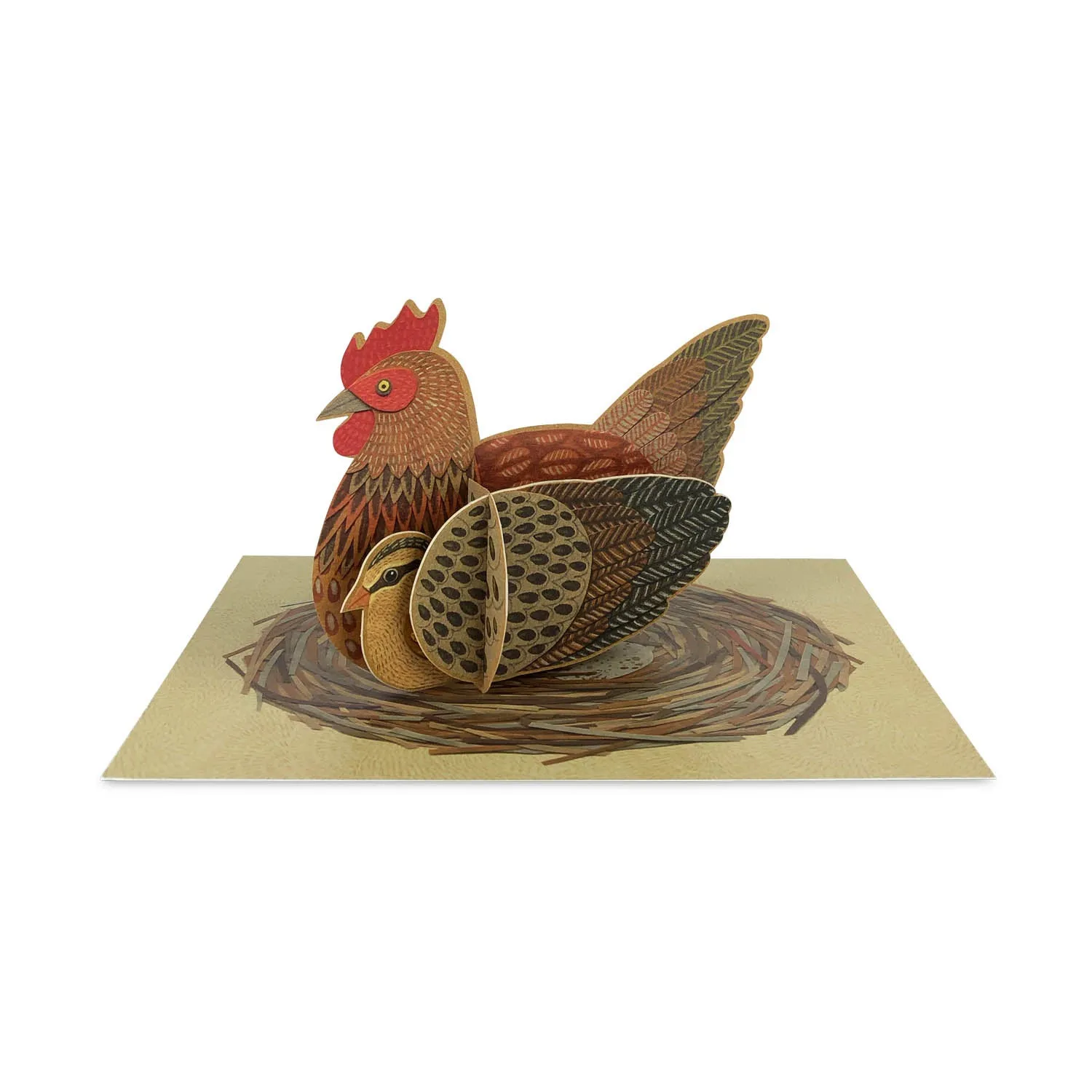 Pop-out Chicken Card