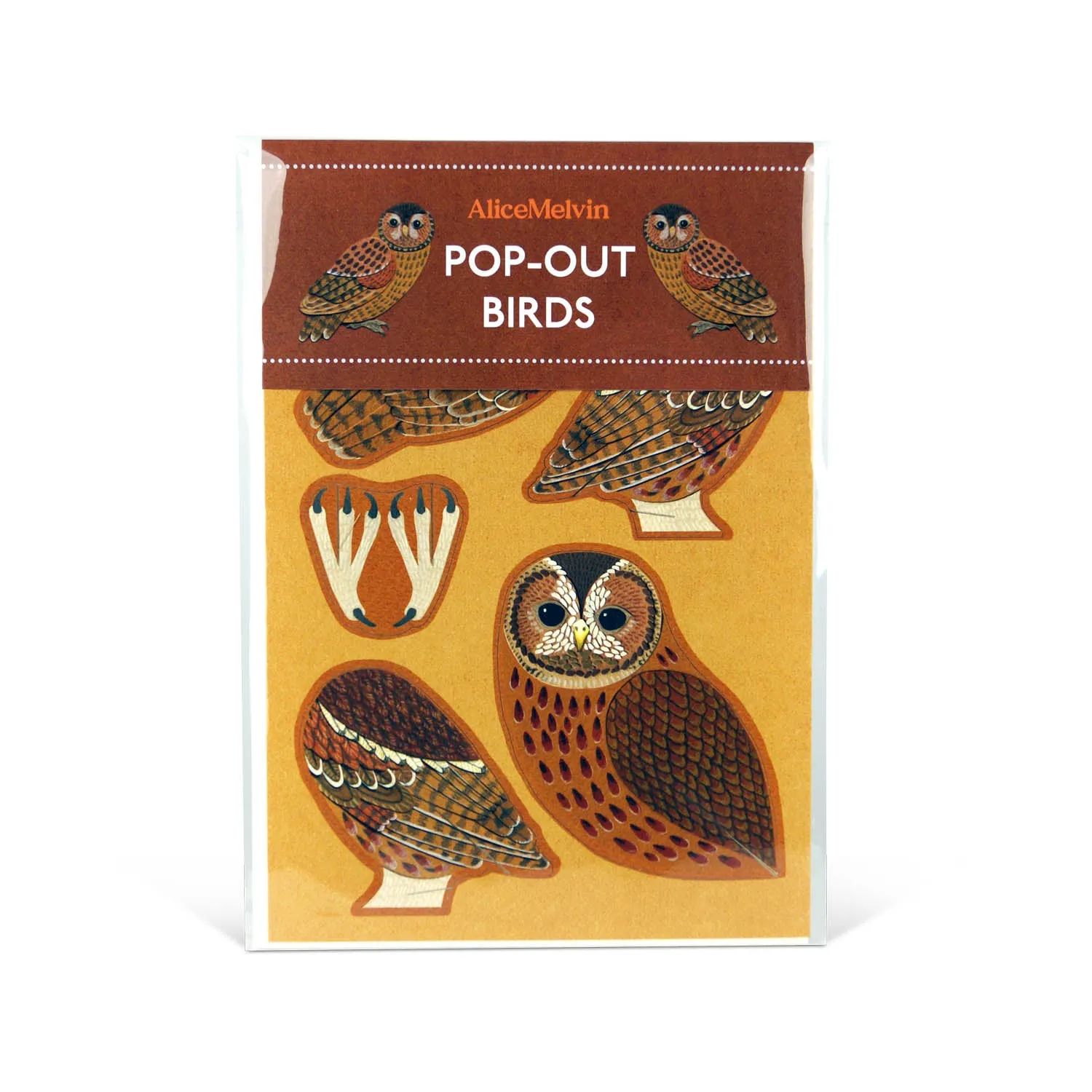 Pop-out Tawny Owl Card