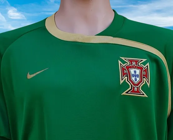 PORTUGAL 2008-2010 TRAINING JERSEY NIKE-FIT SHIRT CAMISETA LARGE # 268567-303