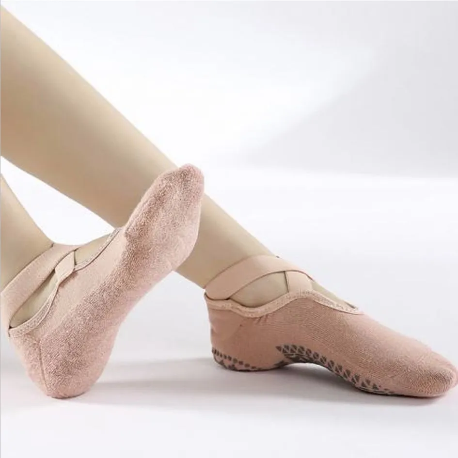 Premium Non Slip Yoga Socks - Pink