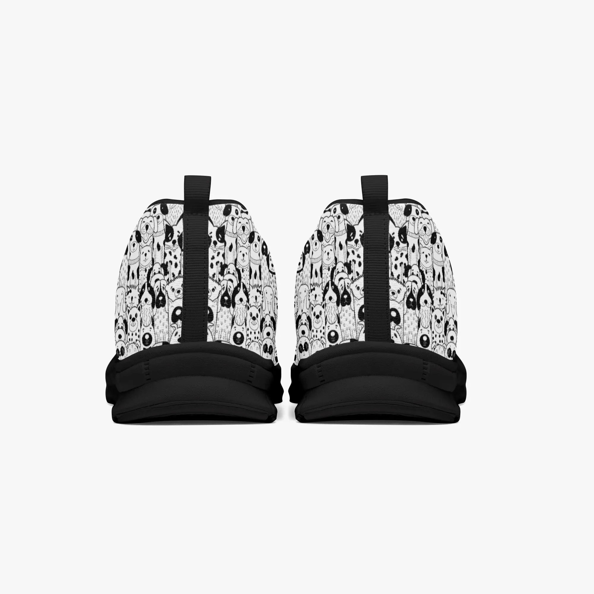 Puppy Dogs Printed Sneakers for Men Women, Running Shoes For Dog Lovers