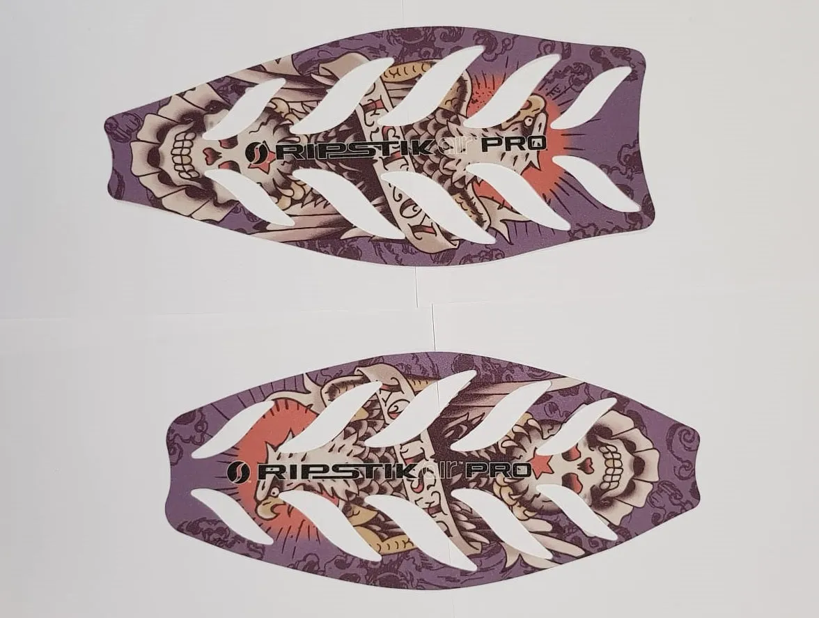 Razor Ripstik Air Pro grip tape - Skull Motif