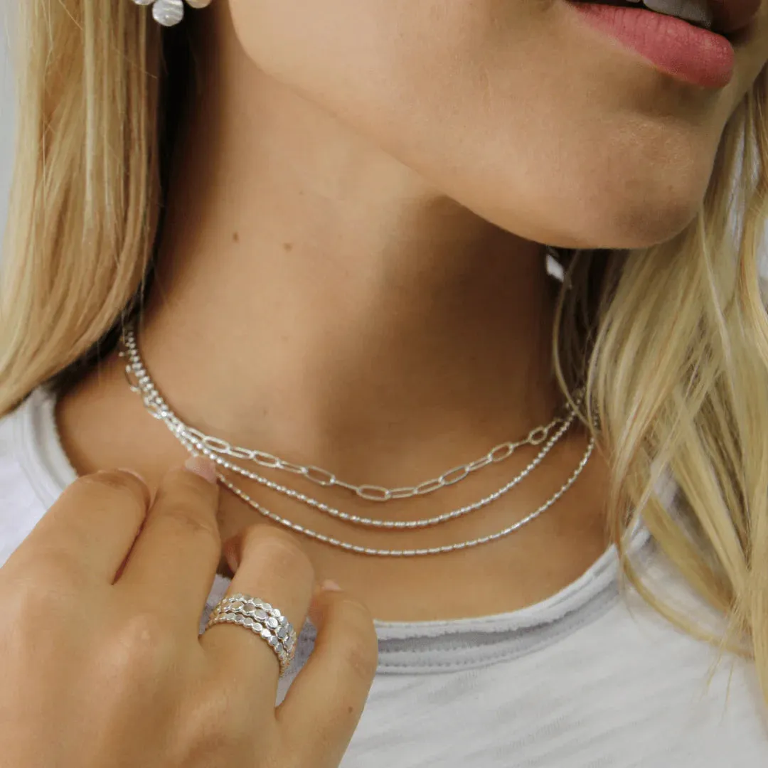 Resort Collection Sterling Silver Flat Ring
