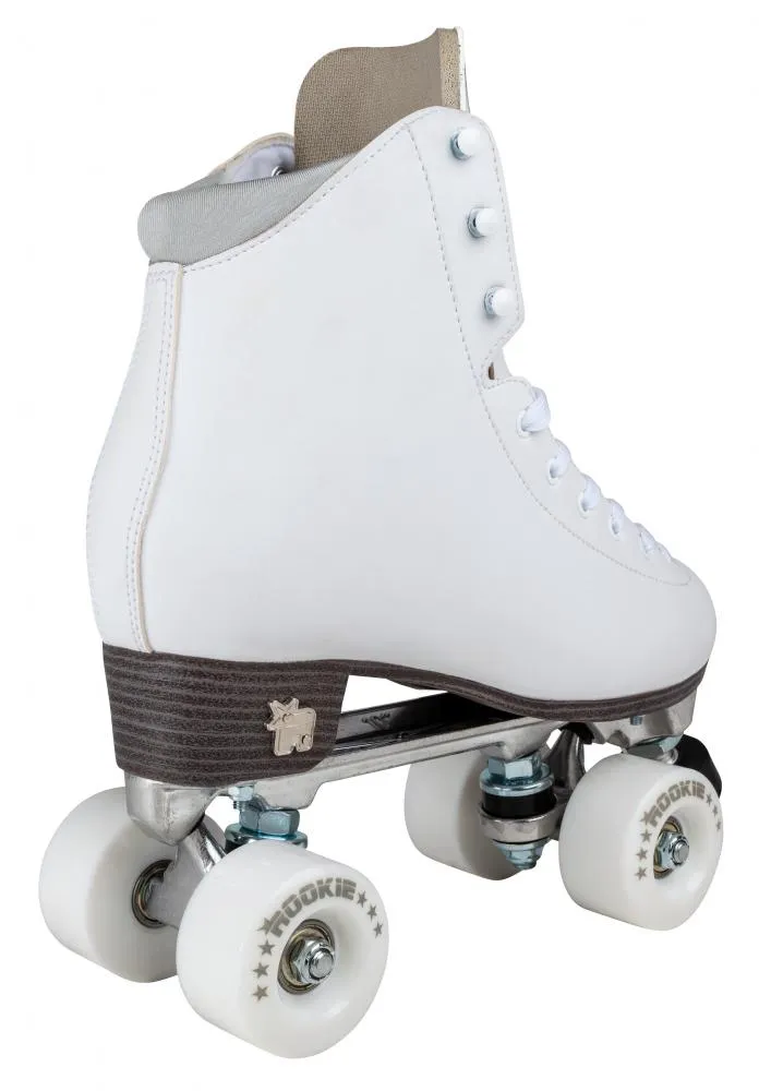 Rookie Artistic Roller Skates - White