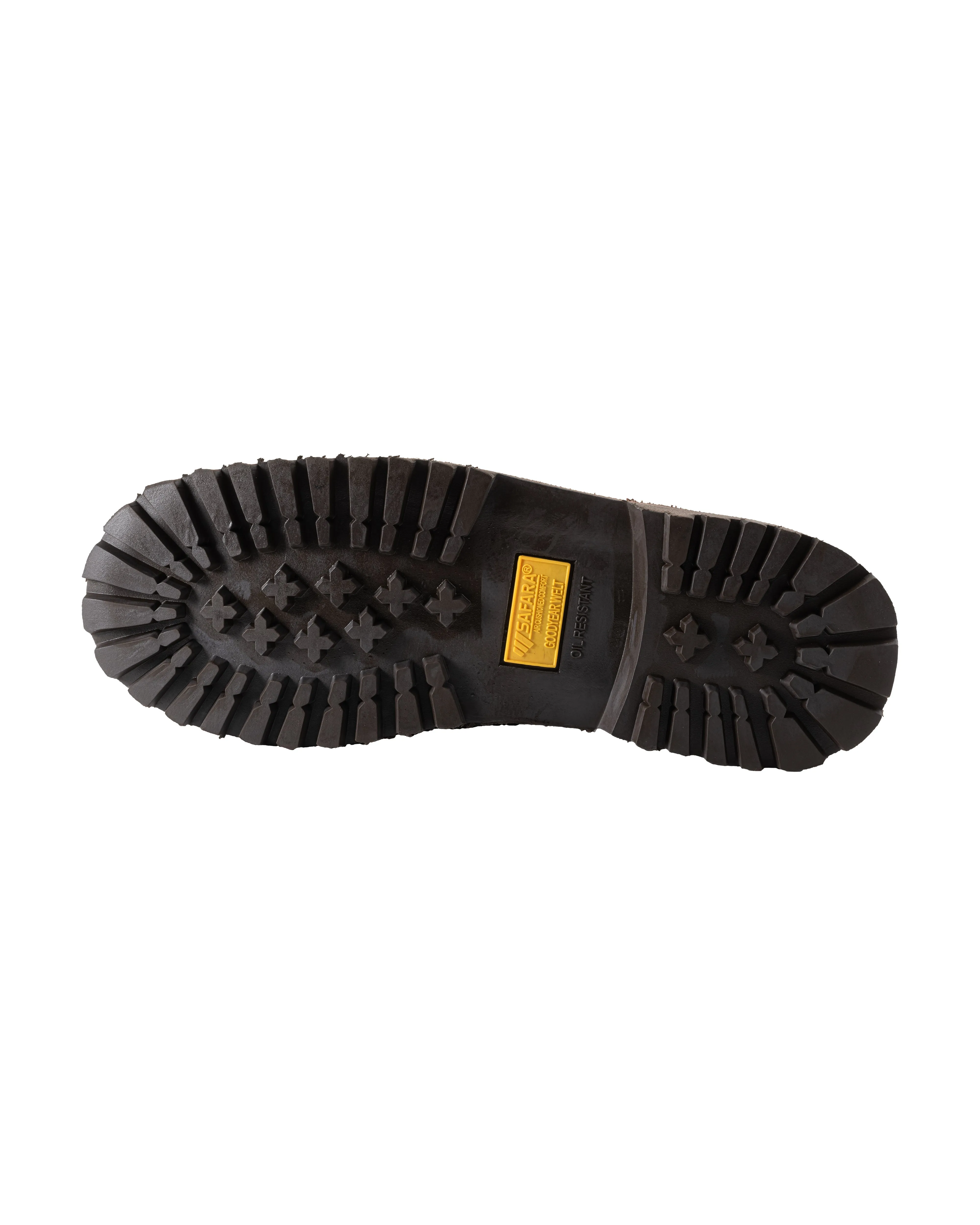 Safara Premium Brown Nubuck Water Resistant Work Boots (61300)