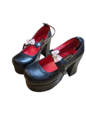 Sandales gothic lolita