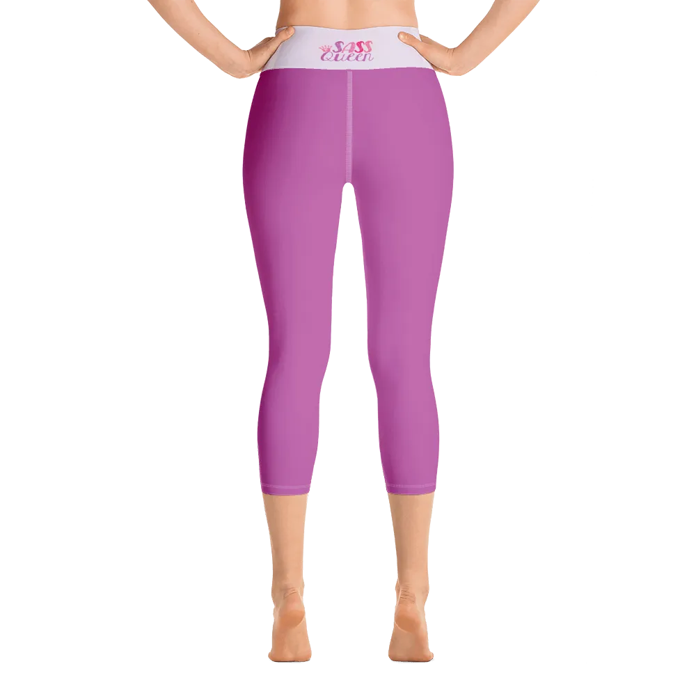 Sass Queen Yoga Capri Leggings