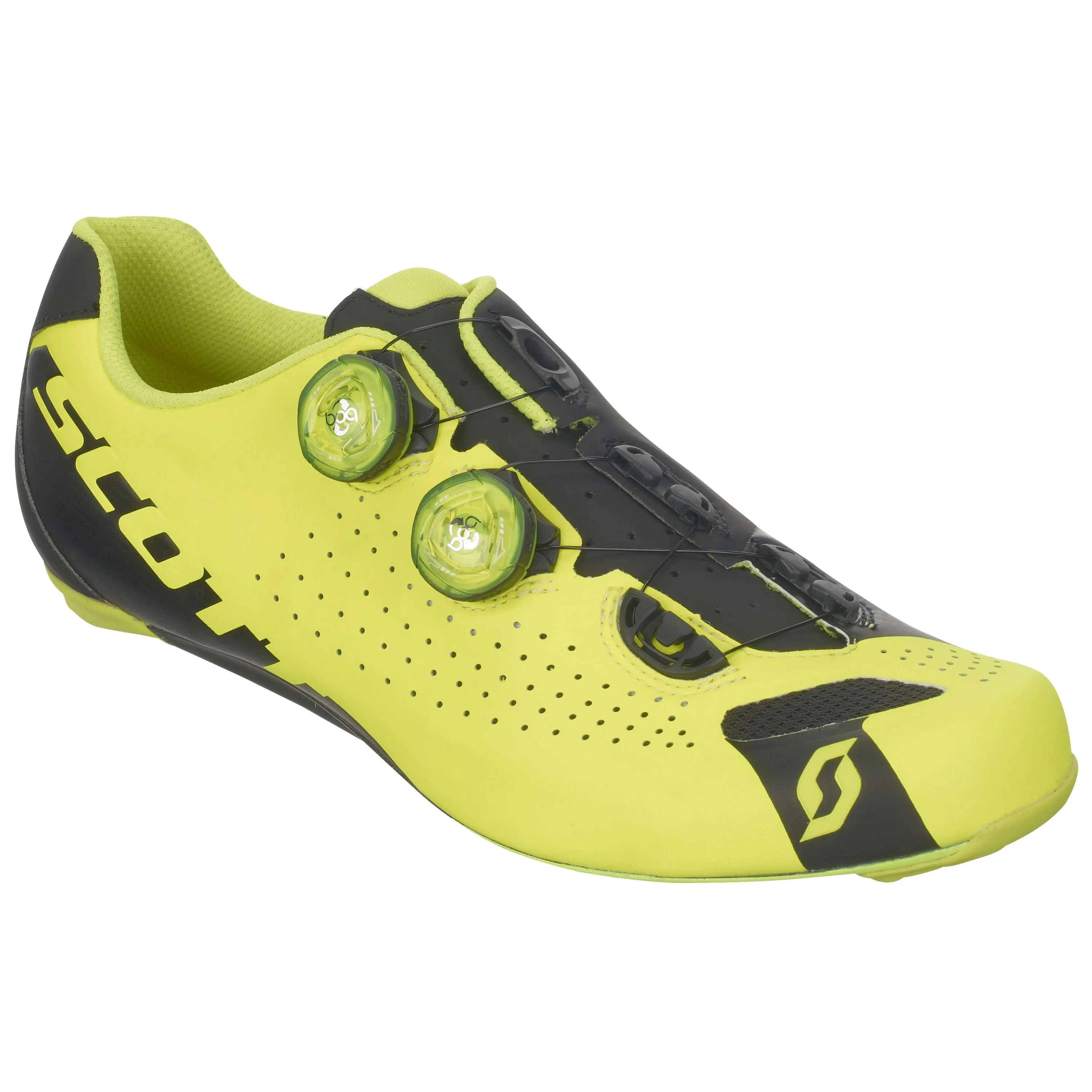 Scott Road RC Shoes - Neon Yellow / Black