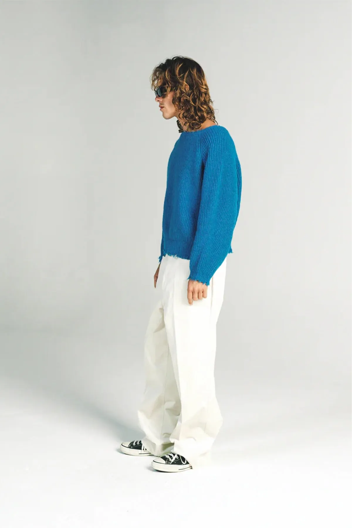 SECOND/LAYER | CAPONE RAGLAN SWEATER