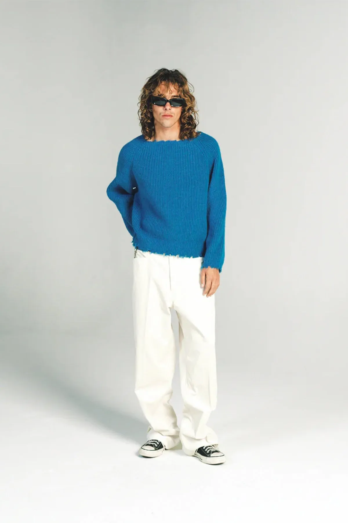 SECOND/LAYER | CAPONE RAGLAN SWEATER