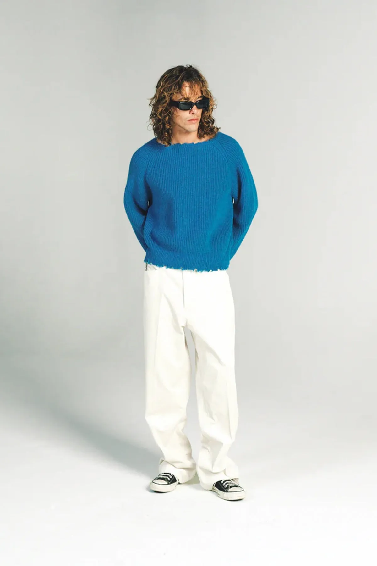 SECOND/LAYER | CAPONE RAGLAN SWEATER