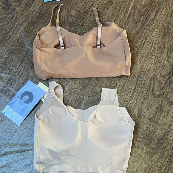 Set of 2 NWT True &amp; Co Lift Full Cup Adjustable Strap and Wide Strap Scoop Sz S