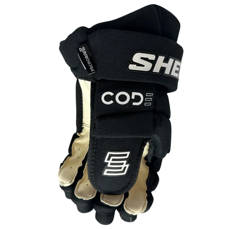 Sherwood Code Encrypt Pro Hockey Gloves - BOS OFF - Senior