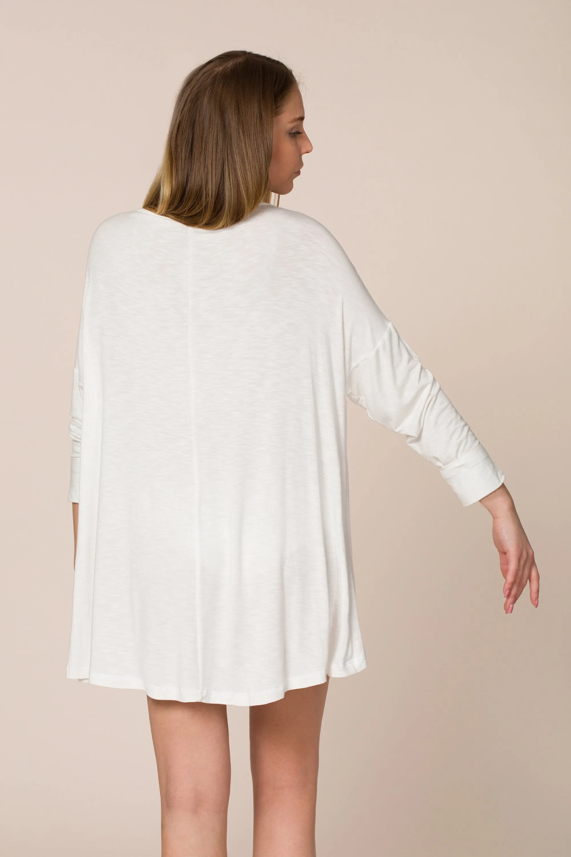 Shiva Surfer Short Dress - WHITE