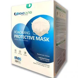 Single KN95/FFP2 5-Layer Respirator Protective Face Mask, CE certified