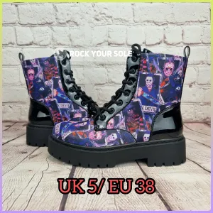 Size 5. Ready made Horror Movie ankle boots