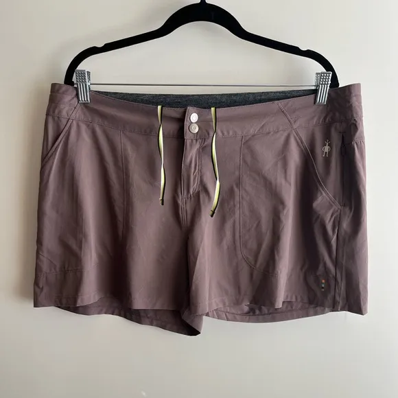 Smartwool Womens Hike Shorts Purple XL