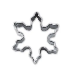 Snowflake Cookie Cutter Ice Crystal 4cm