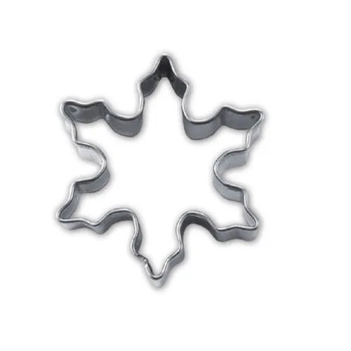 Snowflake Cookie Cutter Ice Crystal 4cm
