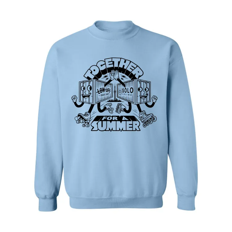 Solo x Lowlife Together for a summer crewneck