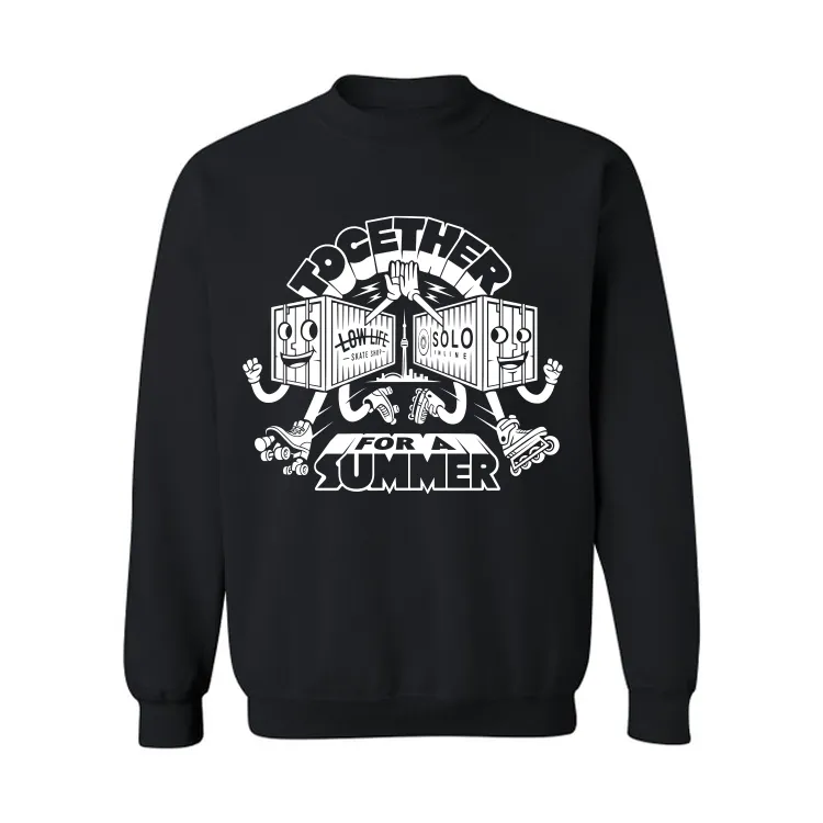 Solo x Lowlife Together for a summer crewneck