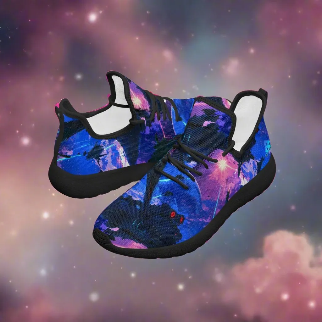 Space Wars! Classic Mesh Knit Unisex Trainers