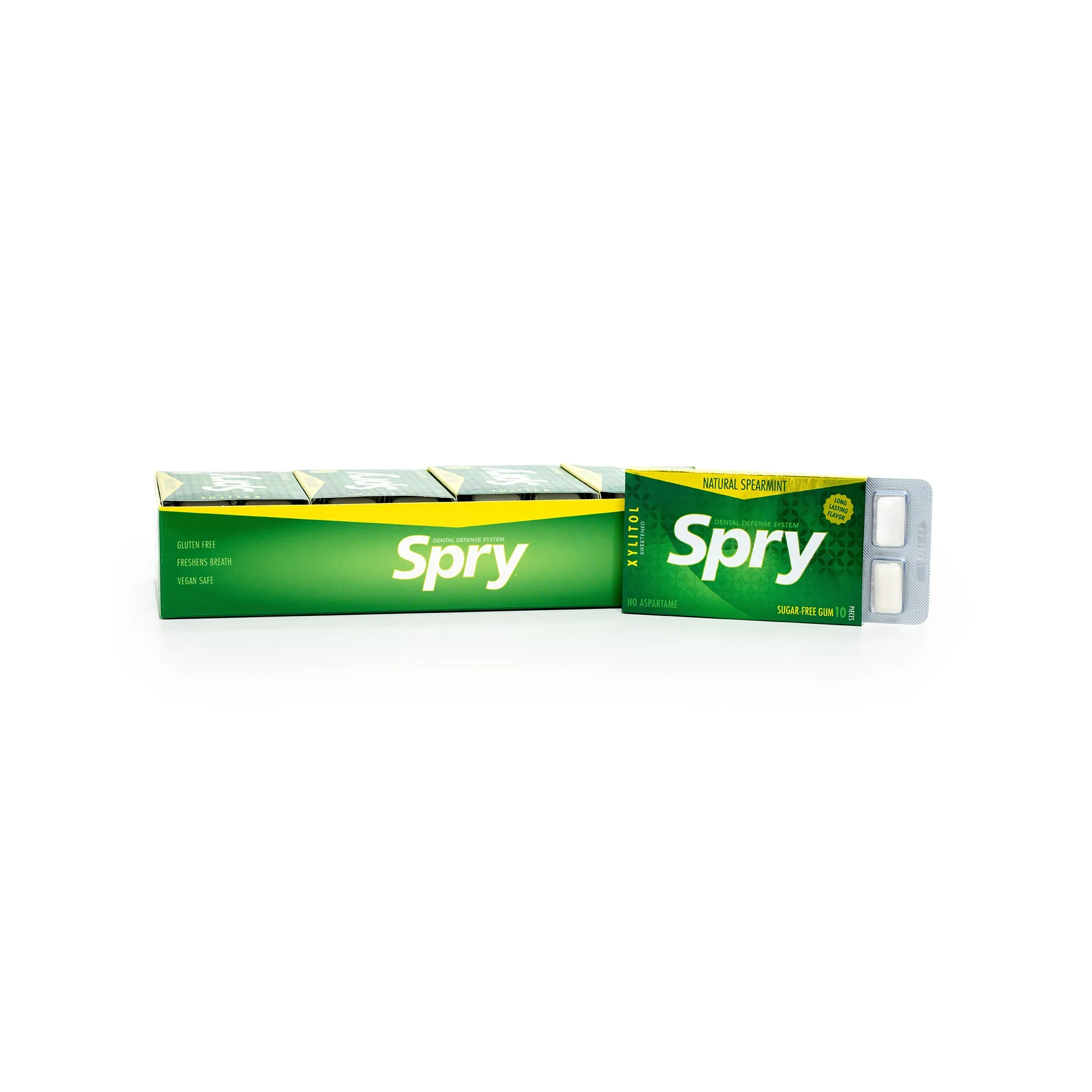 Spry Gum Blister Pack - Spearmint