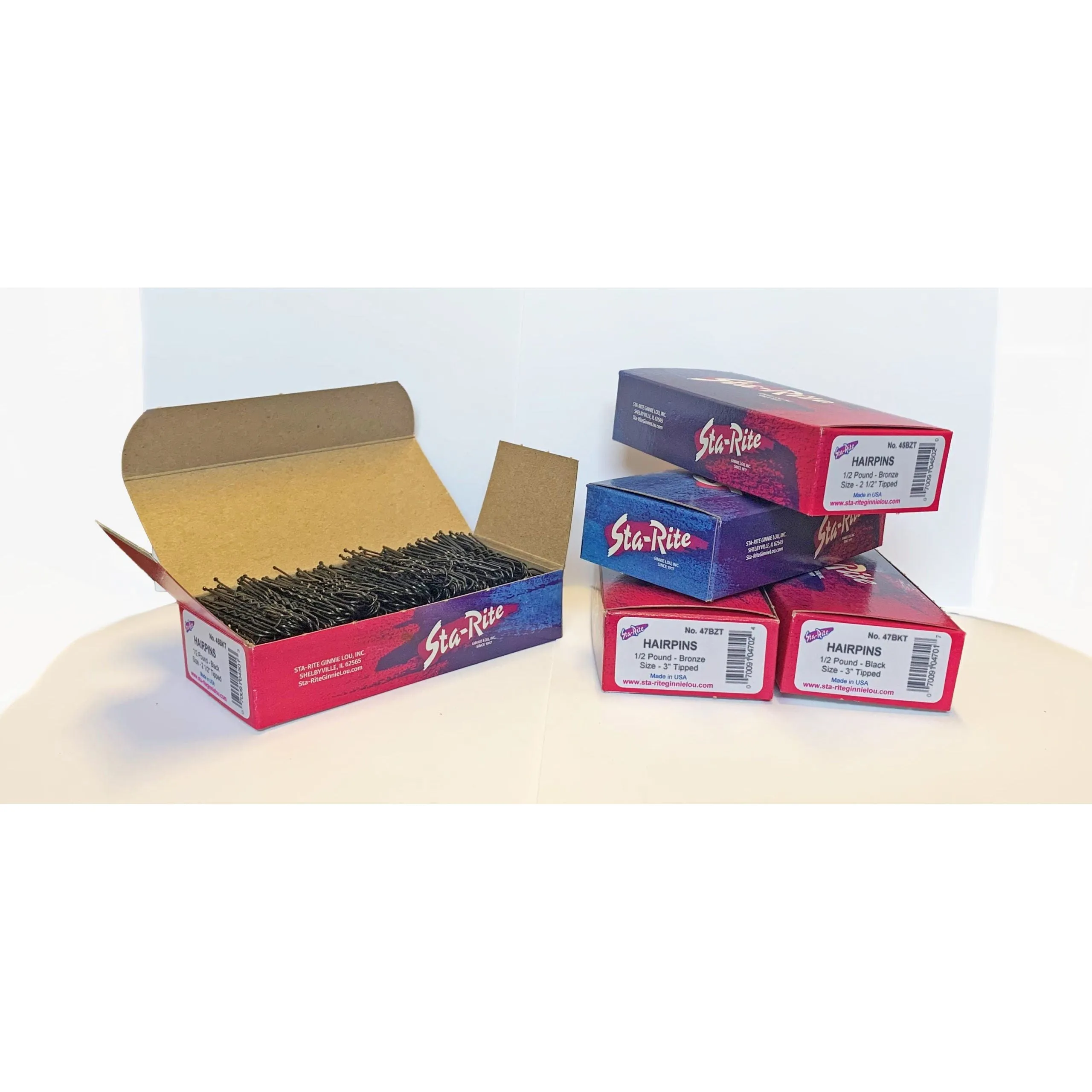 Sta-Rite Bulk 2.5" Tipped Hairpins