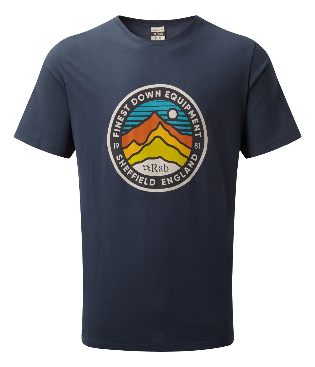 STANCE 3 PEAKS SS TEE - DEEP INK