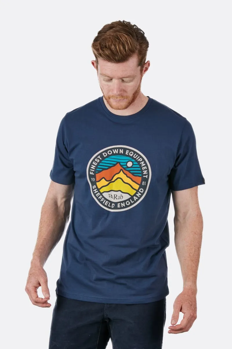 STANCE 3 PEAKS SS TEE - DEEP INK