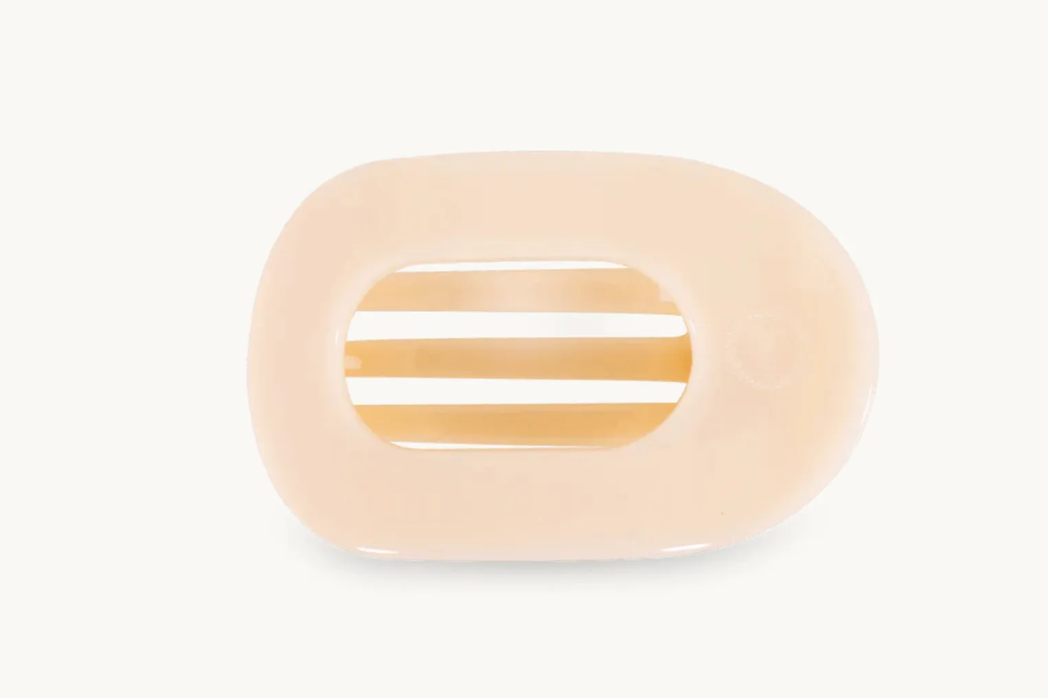 Teleties Flat Round Hair Clip Small