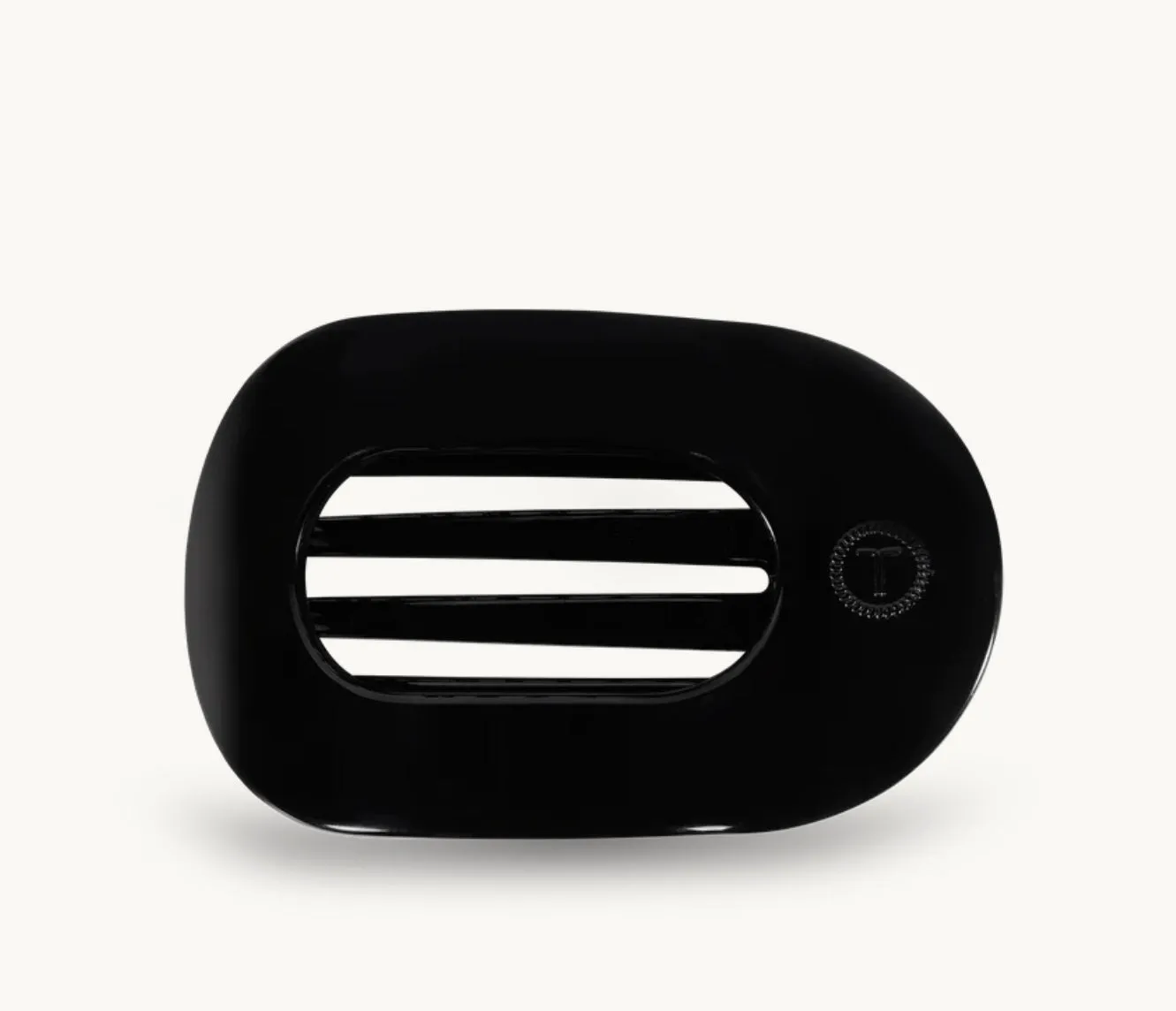 Teleties Flat Round Hair Clip Small