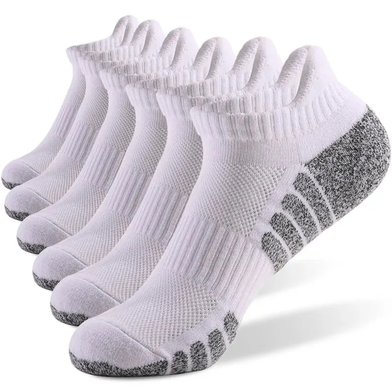 Thickened Towel Bottom Running Socks - 3 Pairs