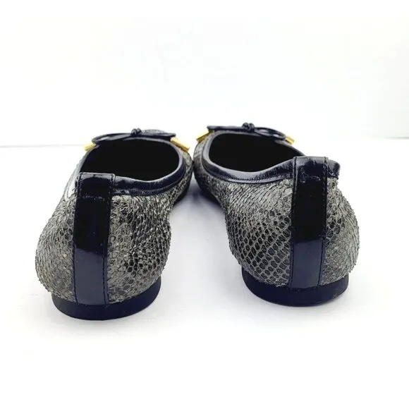 Tory Burch‎ Black Verbena - Size 8.5