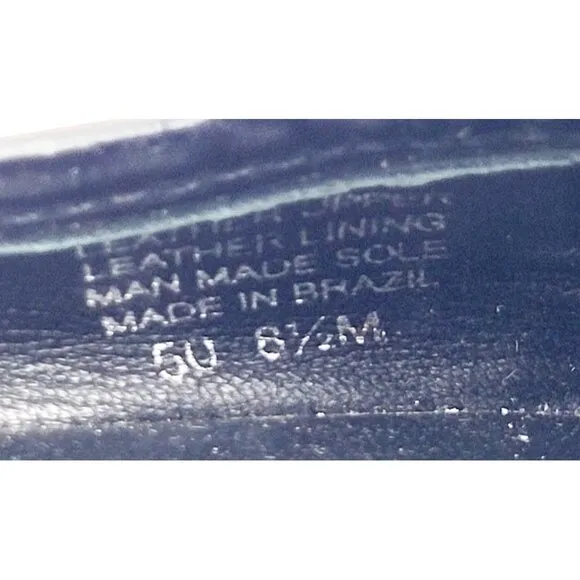 Tory Burch‎ Black Verbena - Size 8.5