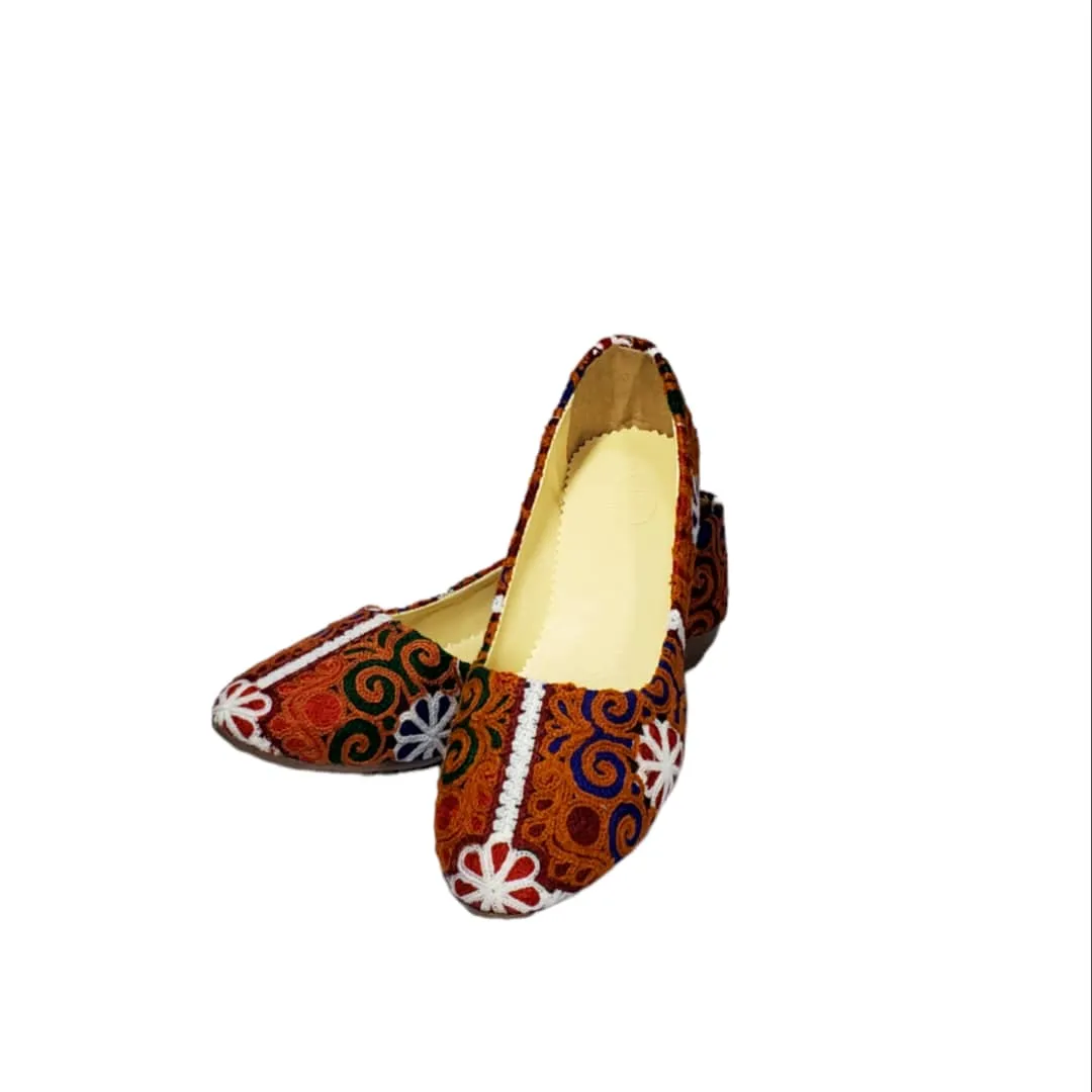 Trendy Matching Tote Bag and Clutch | Complete Your Look with Ballet Shoes Nk-206