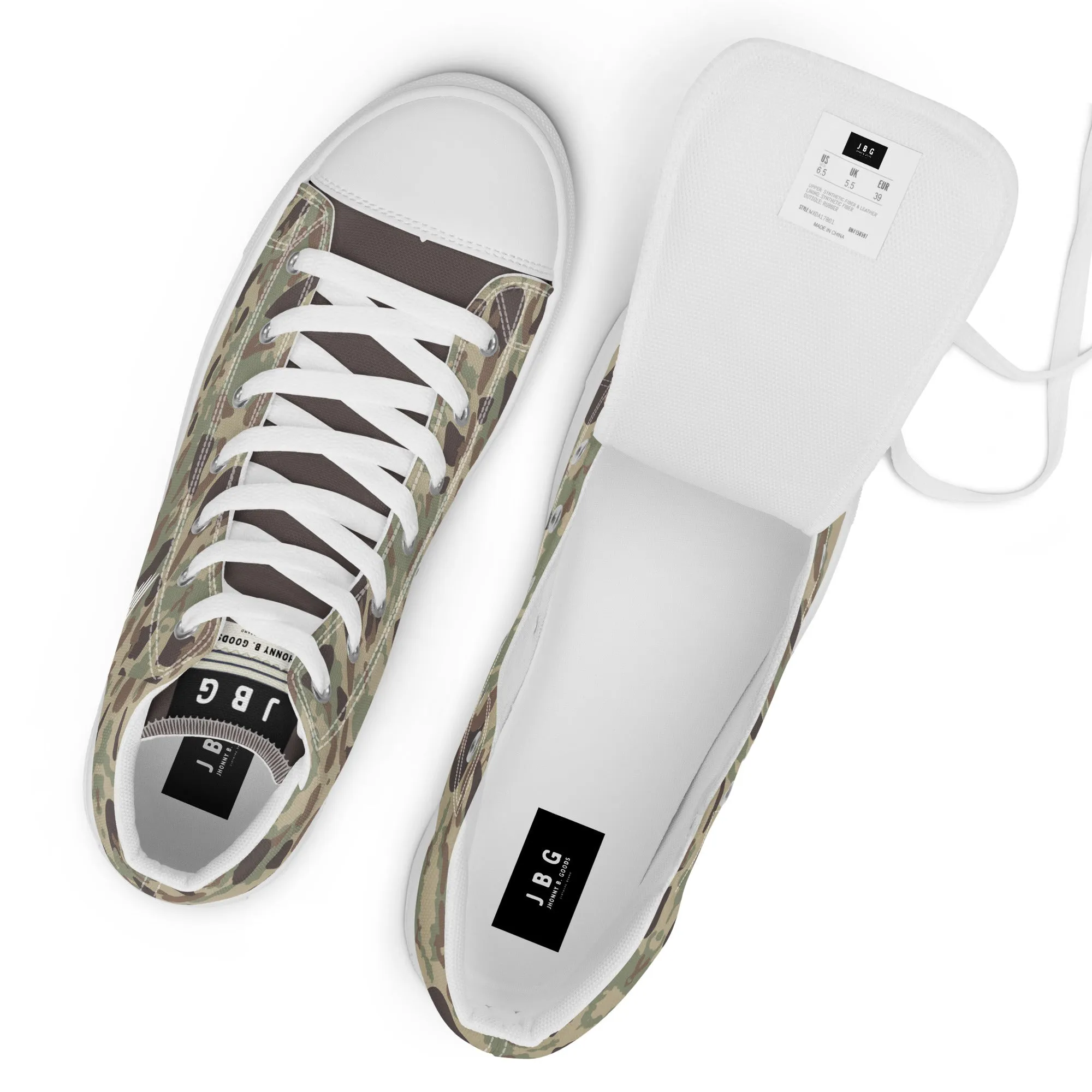Troopers - Men’s high top canvas shoes