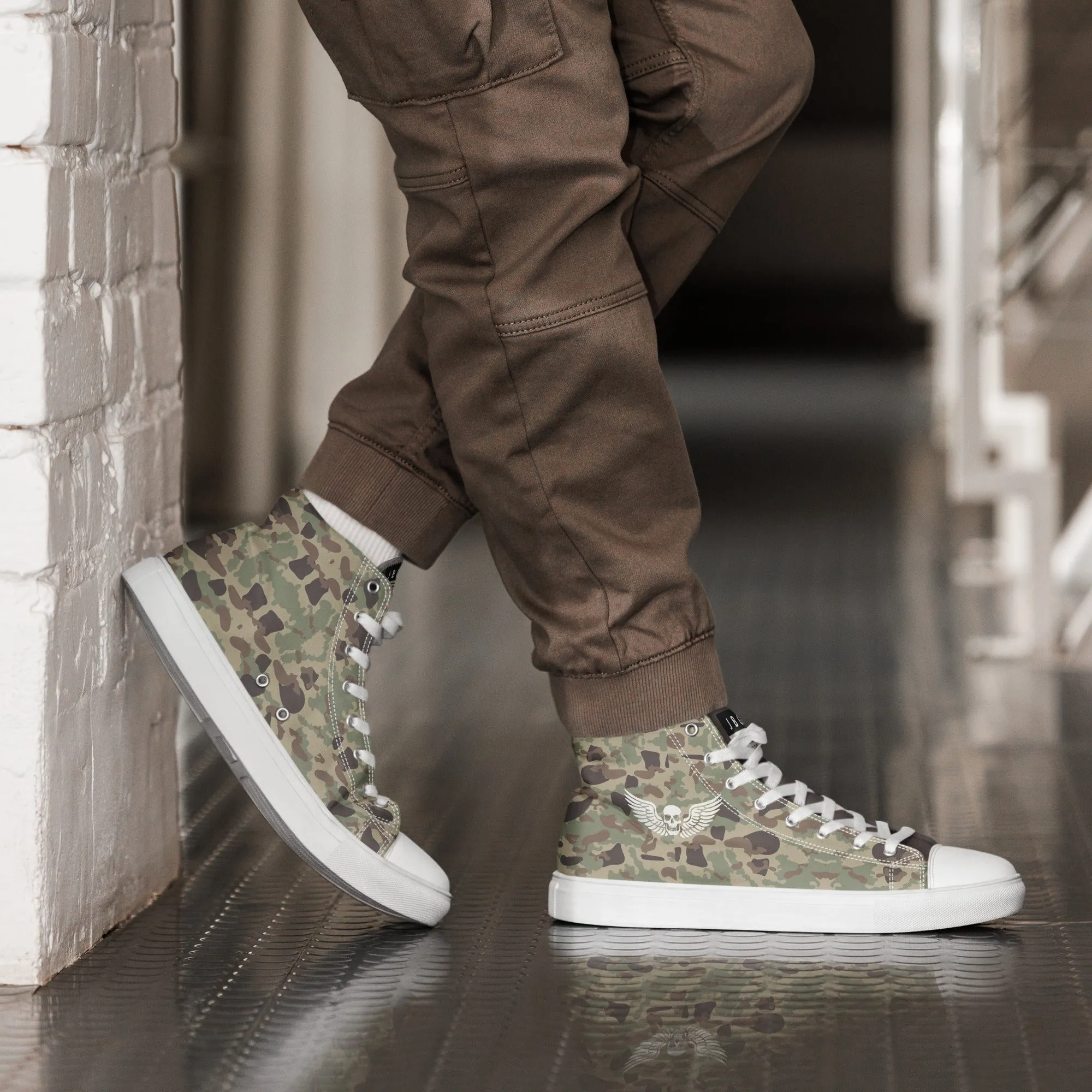 Troopers - Men’s high top canvas shoes