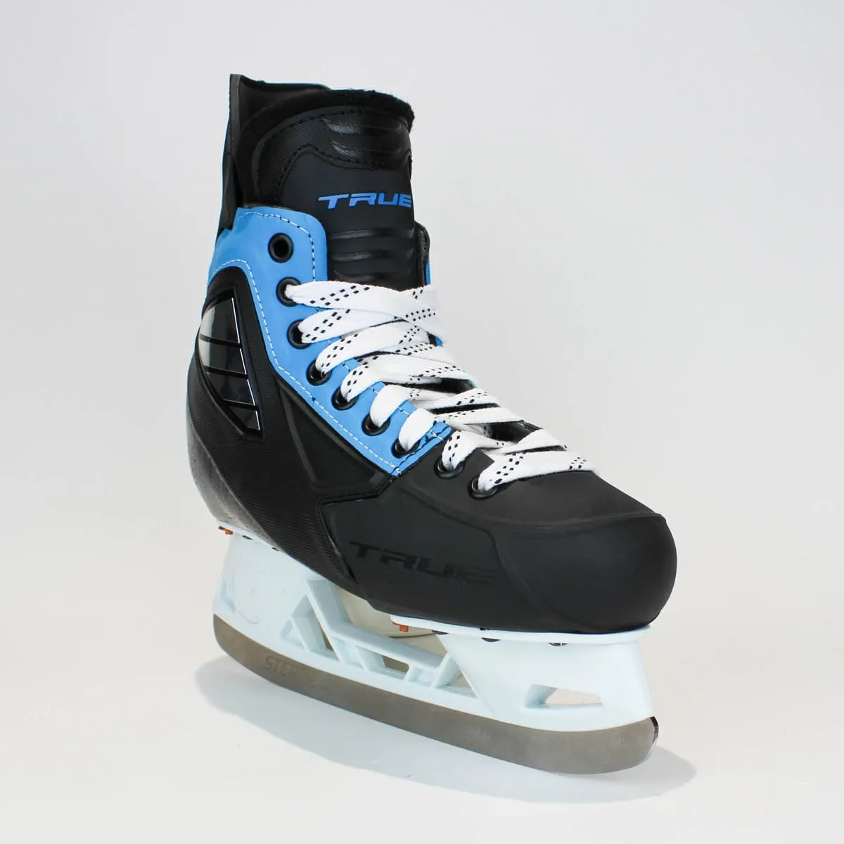 TRUE Player Junior Hockey Skates - Pro Stock - VH Holder - Blue Side - Size 4