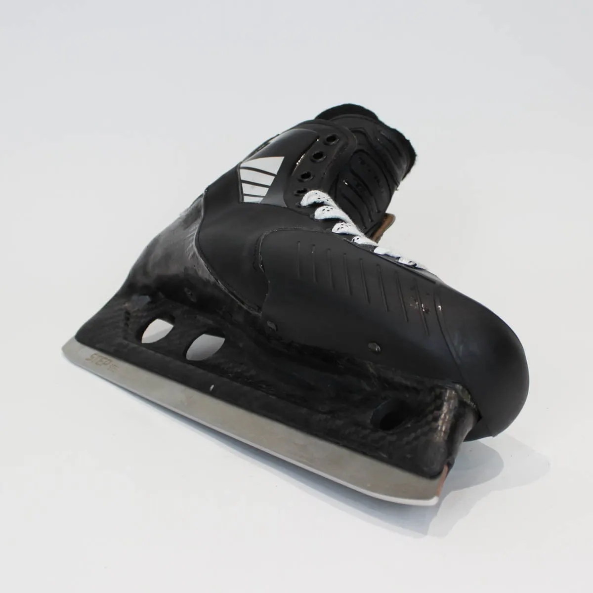 TRUE Senior One Piece Goalie Skates - Pro Stock - Beige Liner - Size 11