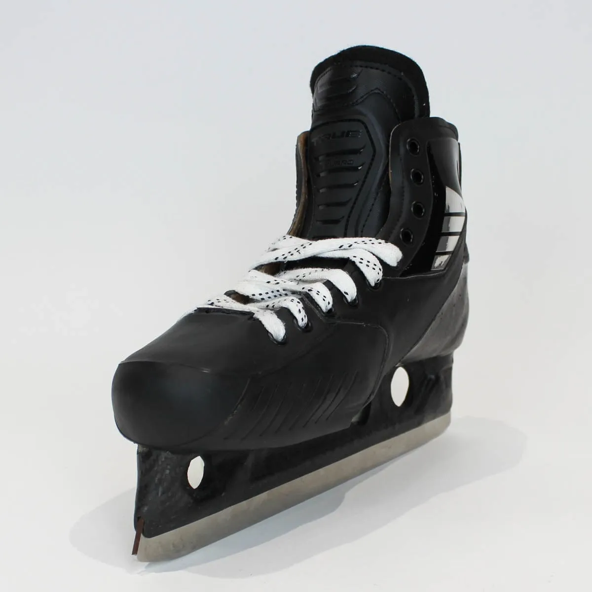 TRUE Senior One Piece Goalie Skates - Pro Stock - Beige Liner - Size 11