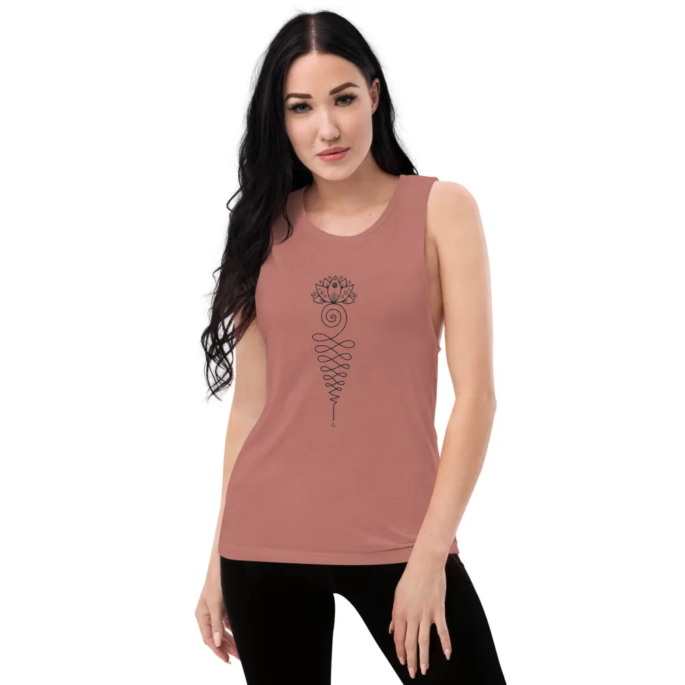 Unalome Yoga Ladies’ Tank
