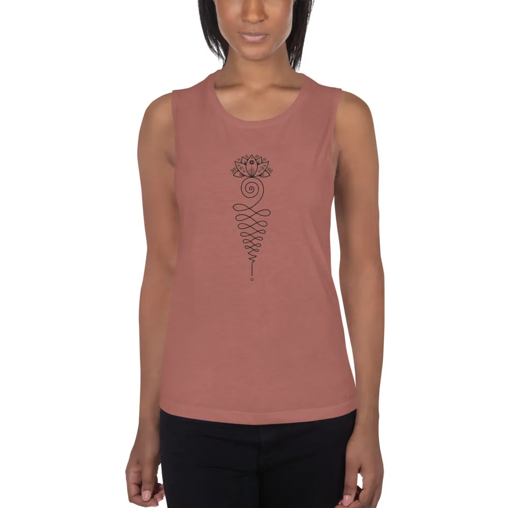 Unalome Yoga Ladies’ Tank