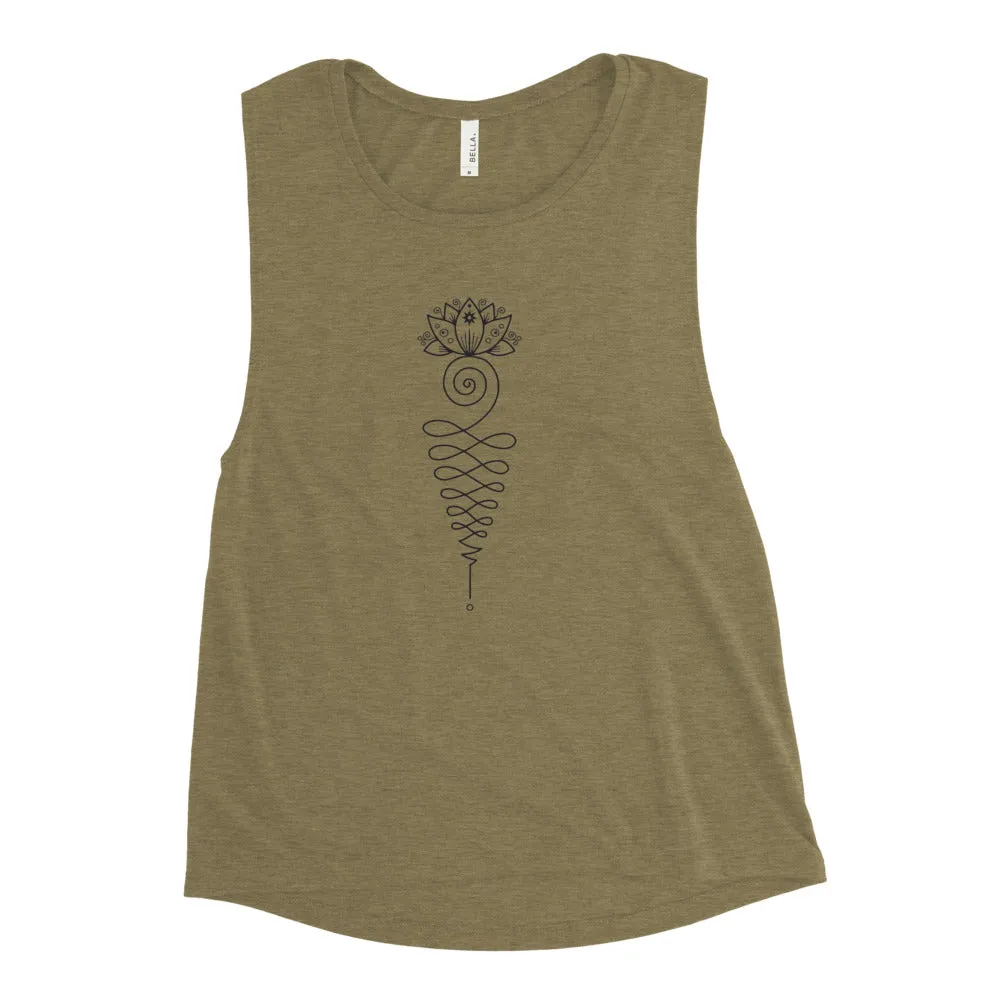 Unalome Yoga Ladies’ Tank